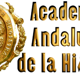 Logo Academia Andaluza Historia (dorado-medalla)