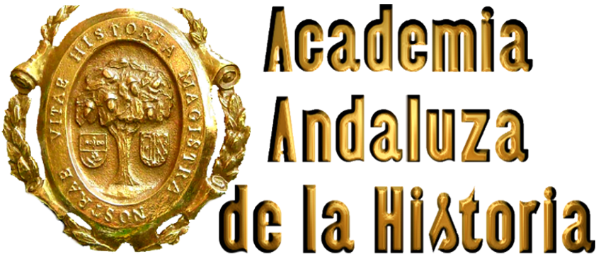 Logo Academia Andaluza Historia (dorado-medalla)