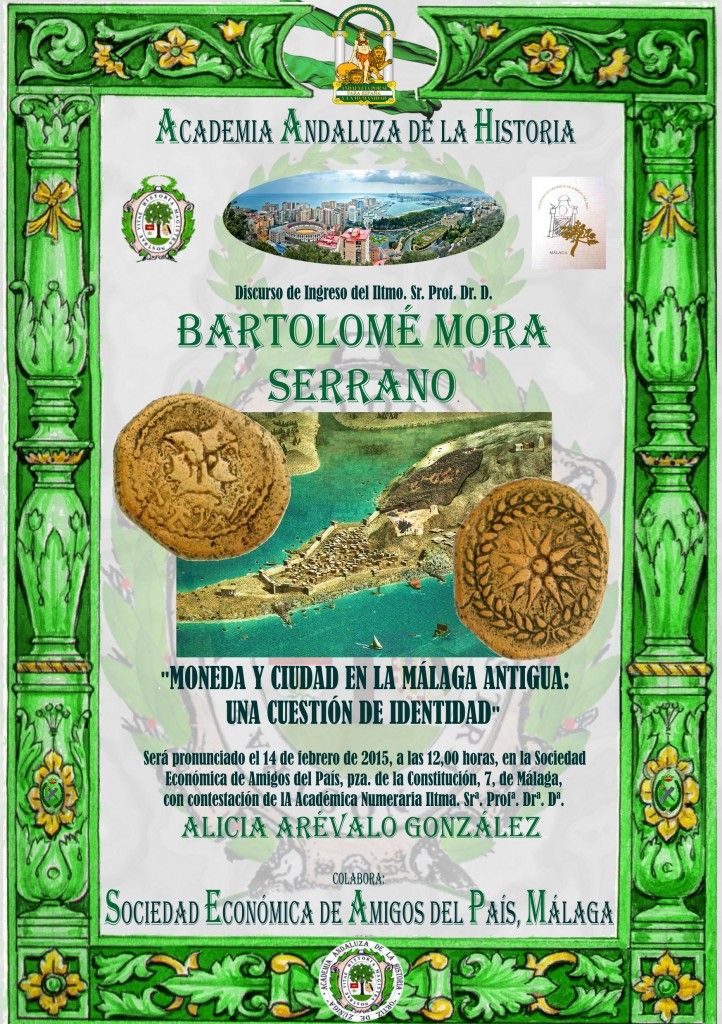 Cartel Portada discurso BARTOLOMÉ MORA