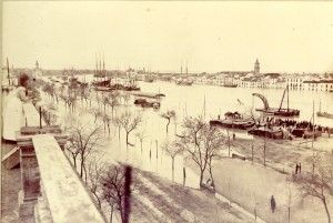 Calle Betis, riada Guadalquivir - 1892 (Sevilla)