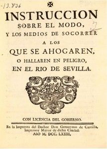 Instrucción sobre el modo de socorrer 1773