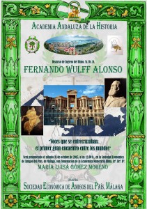 Portada discurso FERNANDO WULFF ALONSO