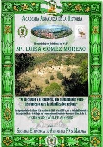 Portada discurso LUISA GOMEZ MORENO