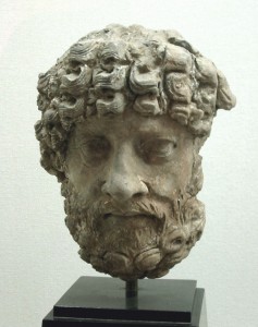 Statue of Poseidon. 2nd century Gandhara A.O.M. Tokio