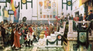002 Promulgación de la Constitución de 1812, por Salvador Viniegra