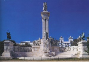 Cádiz Plaza España Monumento Cortes (completo)