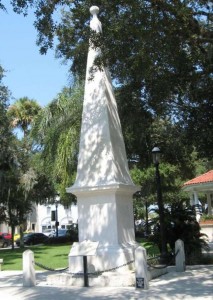 Monolito Constitución de Cádiz. San Agustín de la Florida, 1813