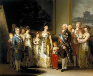 000 La_familia_de_Carlos_IV por Goya
