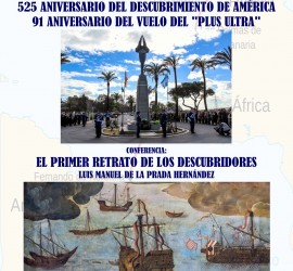 Cartel conferencia Plus Ultra Luis de la Prada 2