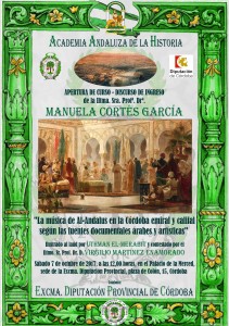 Cartel discurso MANUELA CORTES GARCÍA