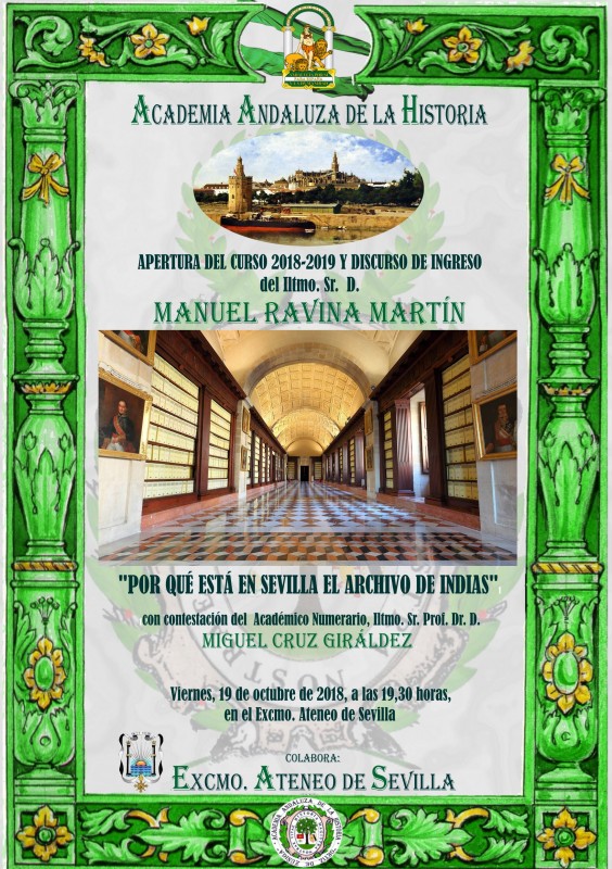 Cartel-Portada discurso RAVINA MARTÍN (SEVILLA)